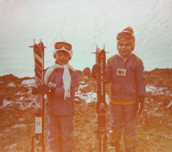 1975 Skifahren